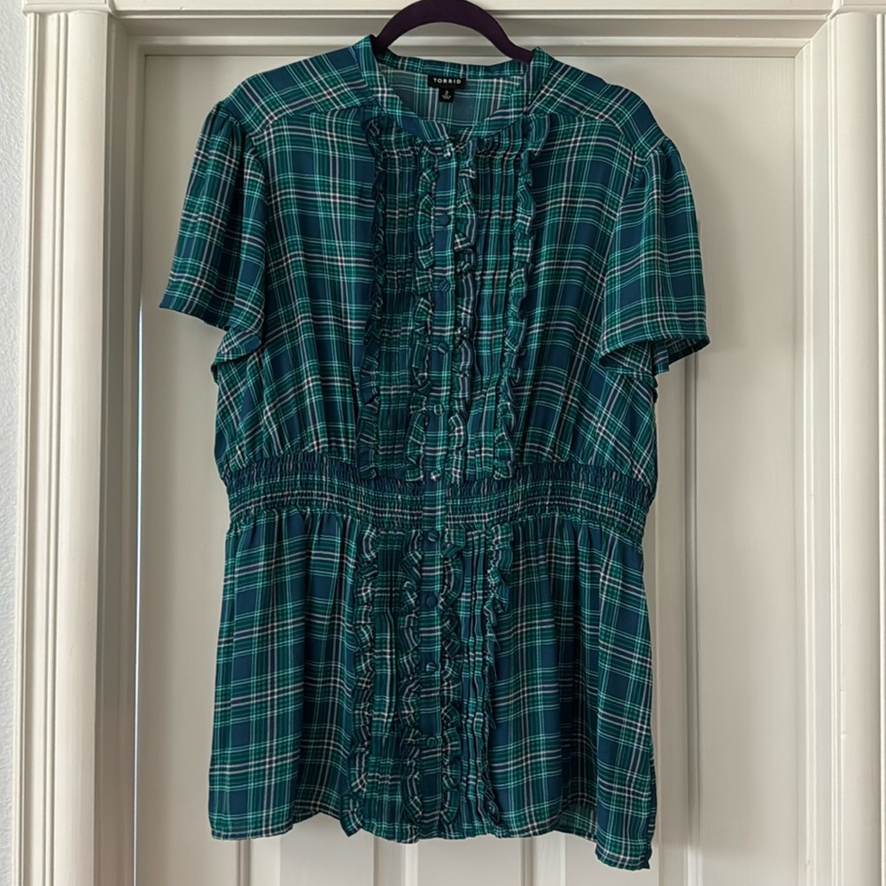 Torrid Georgette Blouse